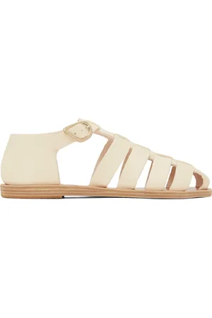 Ancient Greek Sandals Off-White Homeria Sandals