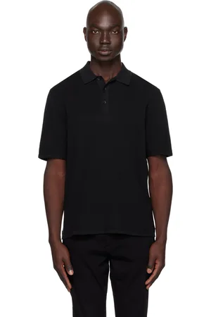 RAG&BONE Black Harvey Polo