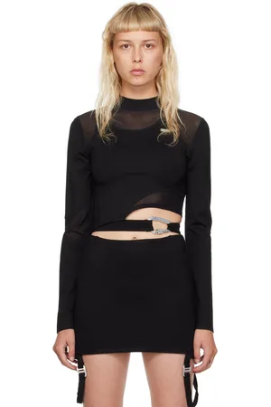 HELIOT EMIL Paneled Long Sleeve T-Shirt