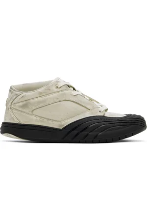 Givenchy Beige & Black Skate Nubuck Sneakers