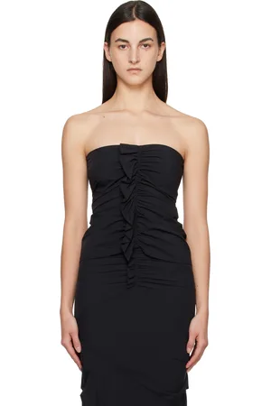 Paris Georgia Minimal Ruffle Tube Top