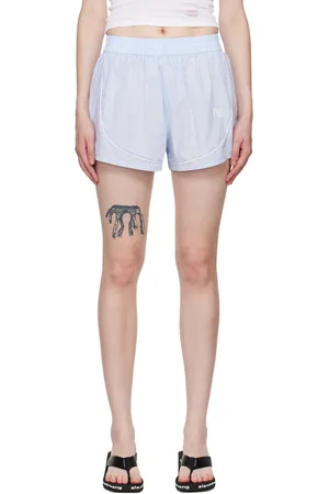 Alexander Wang Blue Track Shorts