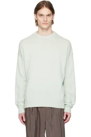 Jil Sander Green Crewneck Sweater
