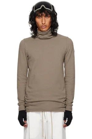 Rick Owens Moncler + Gray Surf Turtleneck