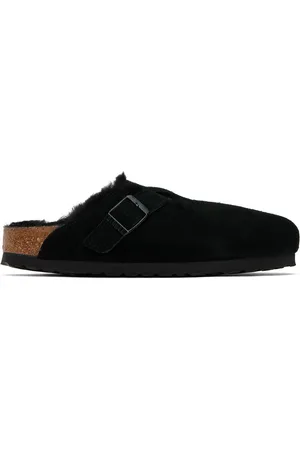 Birkenstock Narrow Boston Shearling Slip-On Loafers