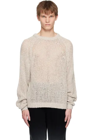 Frenckenberger Beige Crewneck Sweater