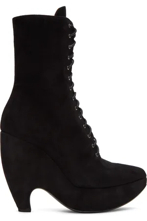 Alaïa Black Plexi Boots