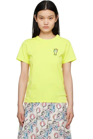 Maison Kitsuné Yellow Hotel Olympia Edition Ice Cream T-Shirt