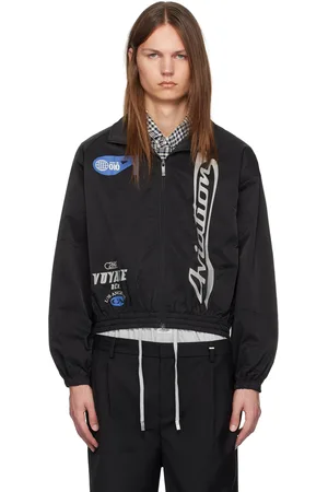 C2H4 Black Asymmetry Track Jacket