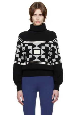 High Black Lara Fairisle Turtleneck
