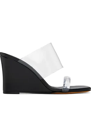 MARYAM NASSIR ZADEH Black Olympia Wedge Heeled Sandals