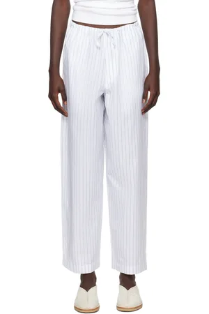 Baserange White & Blue Kolla Lounge Pants