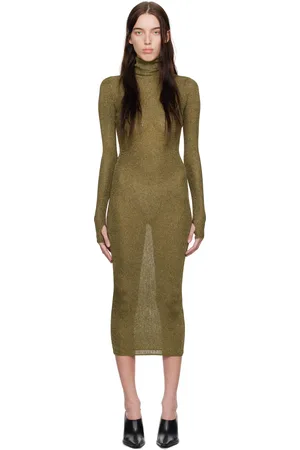 Isabel Marant Khaki Josita Maxi Dress