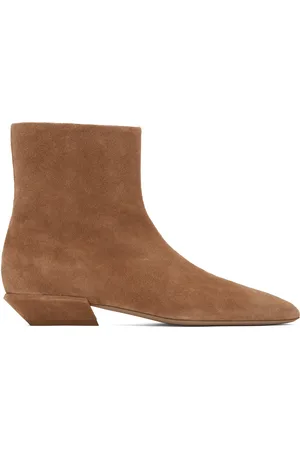 PARIS TEXAS Tan Bettina Ankle Boots