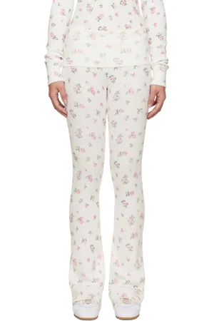 DANIELLE GUIZIO Flared Thermal Lounge Pants