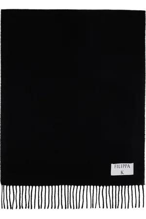 Filippa K Black Cashmere Blend Scarf
