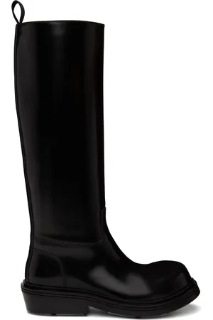 Bottega Veneta Black Fireman Boots
