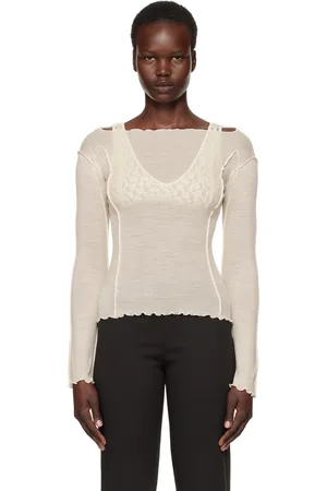 Baserange Off-White Omato Long Sleeve T-shirt