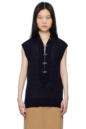 AO Yes V Neck Cabochon Vest