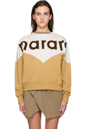 Isabel Marant Gray & Tan Houston Sweatshirt