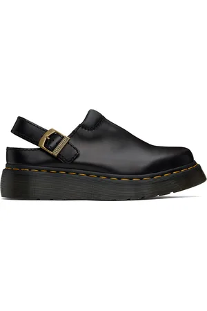 Dr. Martens Black Laketen Mules