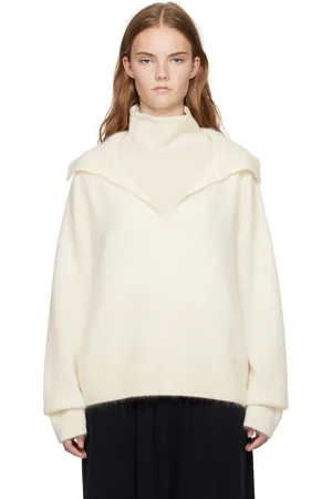 Lisa Yang White Kerry Sweater