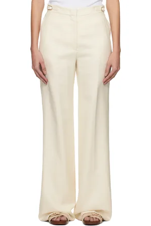 GABRIELA HEARST Beige Vesta Trousers