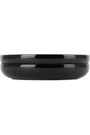 ANN DEMEULEMEESTER Black & Off-White Serax Edition DÉ High Plate Set