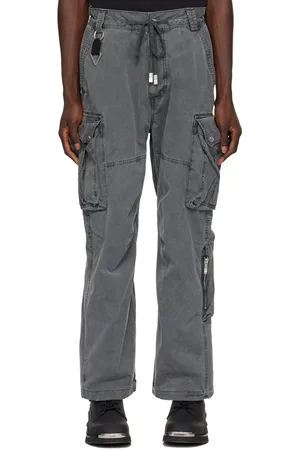 C2H4 Gray Volcano Cargo Pants