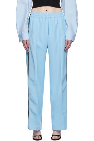 Alexander Wang Blue Pinched Seam Track Pants