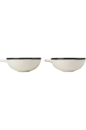 ANN DEMEULEMEESTER Off-White & Black Serax Edition DÉ Mug Set