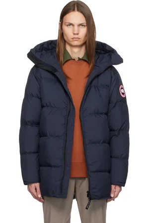 Canada Goose Navy Lawrence Down Jacket