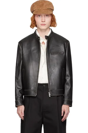 DUNST Brown Racing Leather Jacket