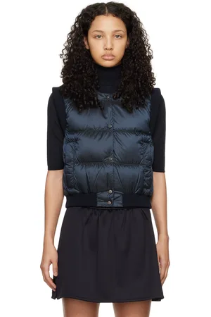 Max Mara Navy Asoft Down Vest