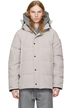 Canada Goose Gray Wyndham Down Jacket