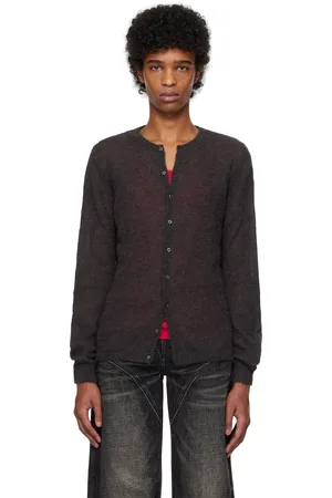 Paloma Wool Gray Button Fine Champions Cardigan