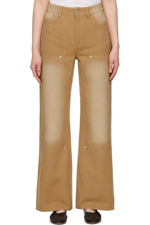Holzweiler Tan Juno Workwear Trousers