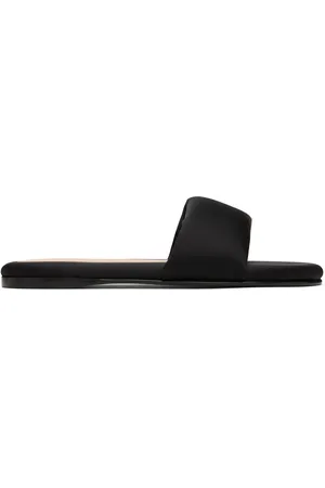 Carven Black Garnier Padded Slides