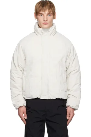 Izzue Off-White Taslan Down Jacket
