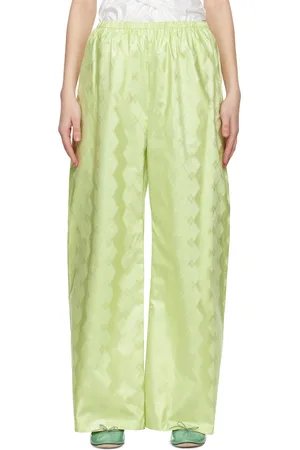 SUPER YAYA Green Noucki Judo Trousers