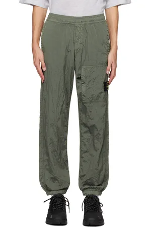 Stone Island Green 31019 Nylon Metal Track Pants