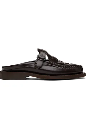 Hereu Brown Bonell T-Bar Loafers