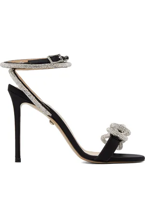 Mach & Mach Double Bow 110 Heeled Sandals
