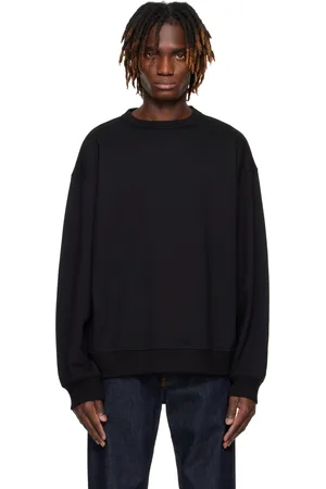 DRIES VAN NOTEN Black Oversized Sweatshirt