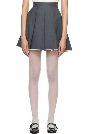 Shushu/Tong SSENSE Exclusive Gray Miniskirt