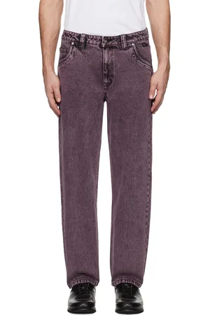 DIME Purple Classic Relaxed Jeans