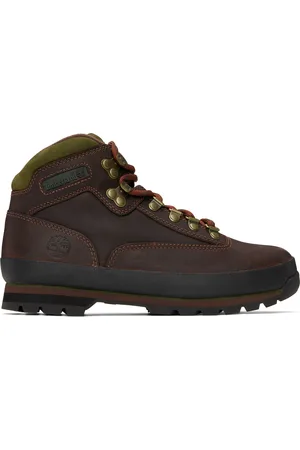 Timberland Brown Euro Hiker Leather Boots