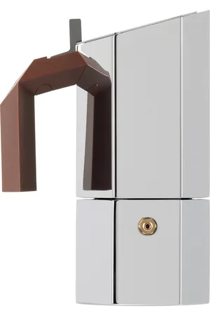 Alessi Silver Menhir Espresso Coffee Maker