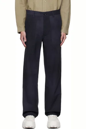 Norse projects Navy Lukas Trousers