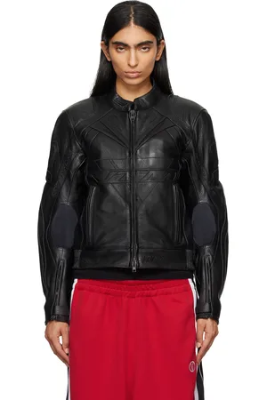 Vetements Pro Racing Leather Jacket